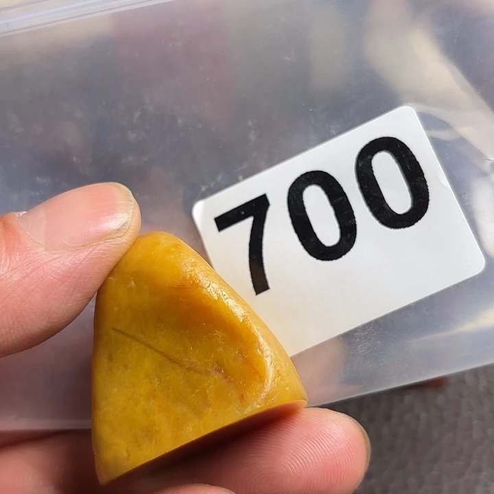 老挝石精美老挝田黄章