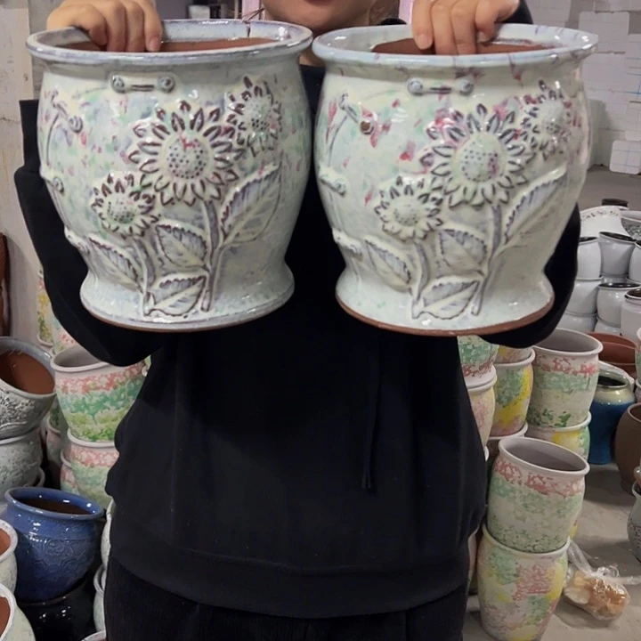 微瑕高度20厘米口径20厘米