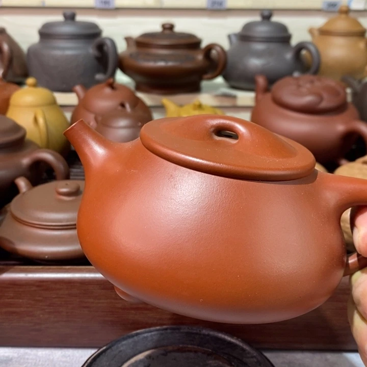 何***悟茶壶紫砂精工制作