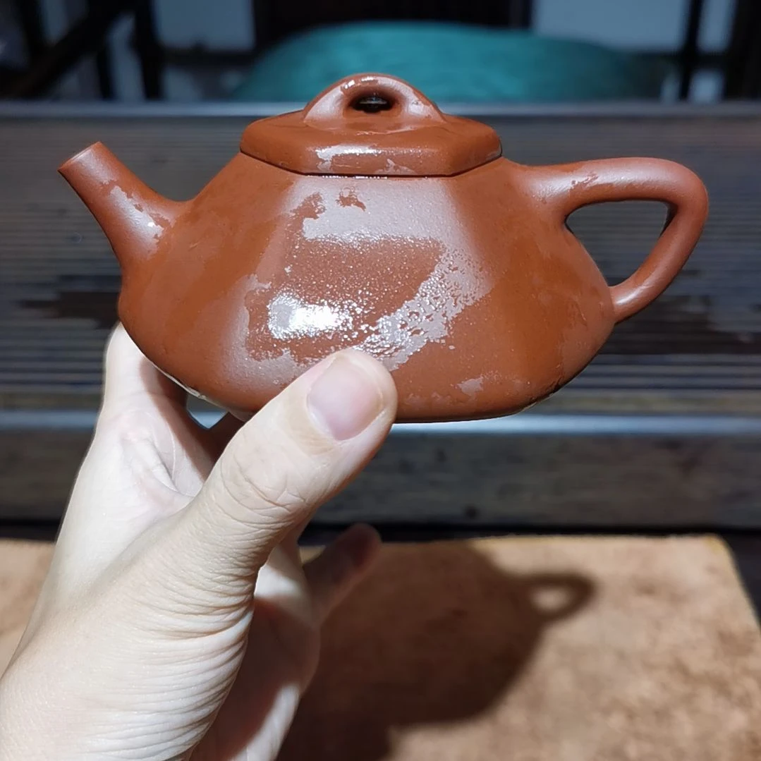 壹***易紫砂花盆方器半手工