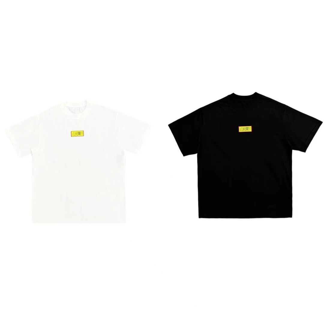 [X]黑白两色M数字简约爽滑冰皮凉感儿童宽松休闲体恤(夏日炎炎）