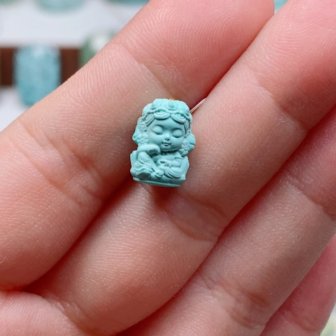 未镶嵌绿松石珠宝奇石