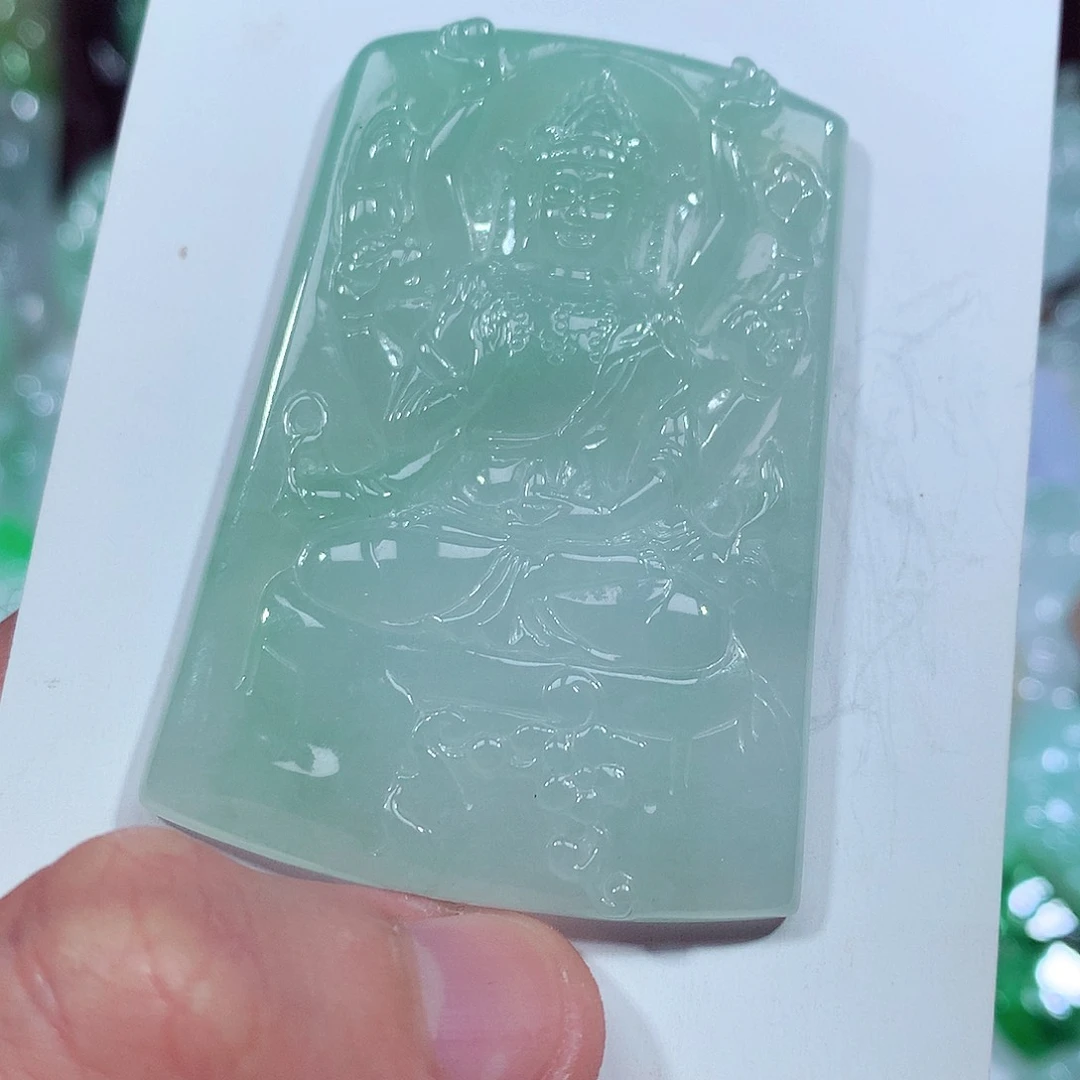 翡翠未镶嵌吊坠(不含链)缅甸翡翠