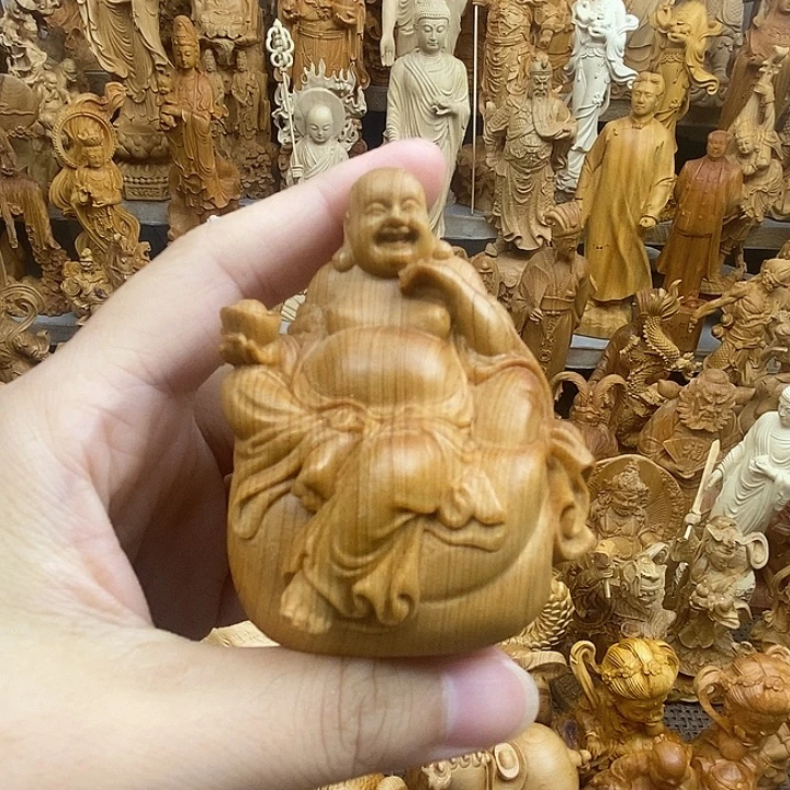 柏木（崖柏）手把件