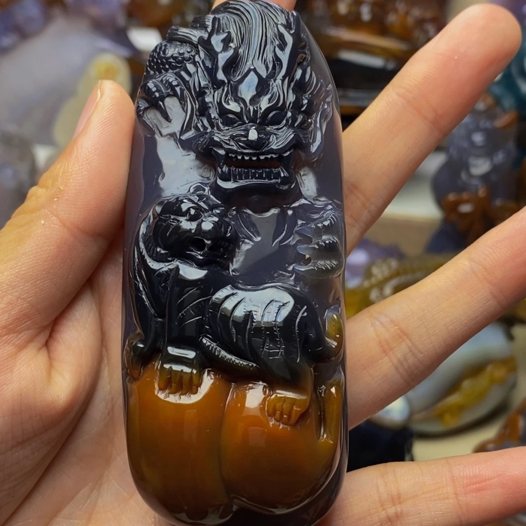 睿***石玛瑙/玉髓未镶嵌摆件