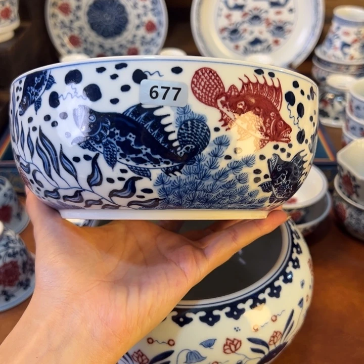 可***可摆件677 景德镇茶器茶器百宝箱