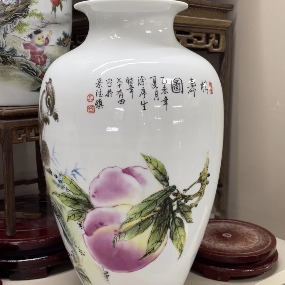 景德镇陶瓷现代工艺品摆件