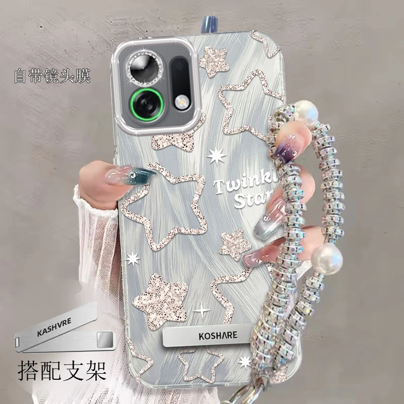 全包摄像头OPPOK13TurboPro手机壳星星PLE110软壳K13Turbo羽纱新