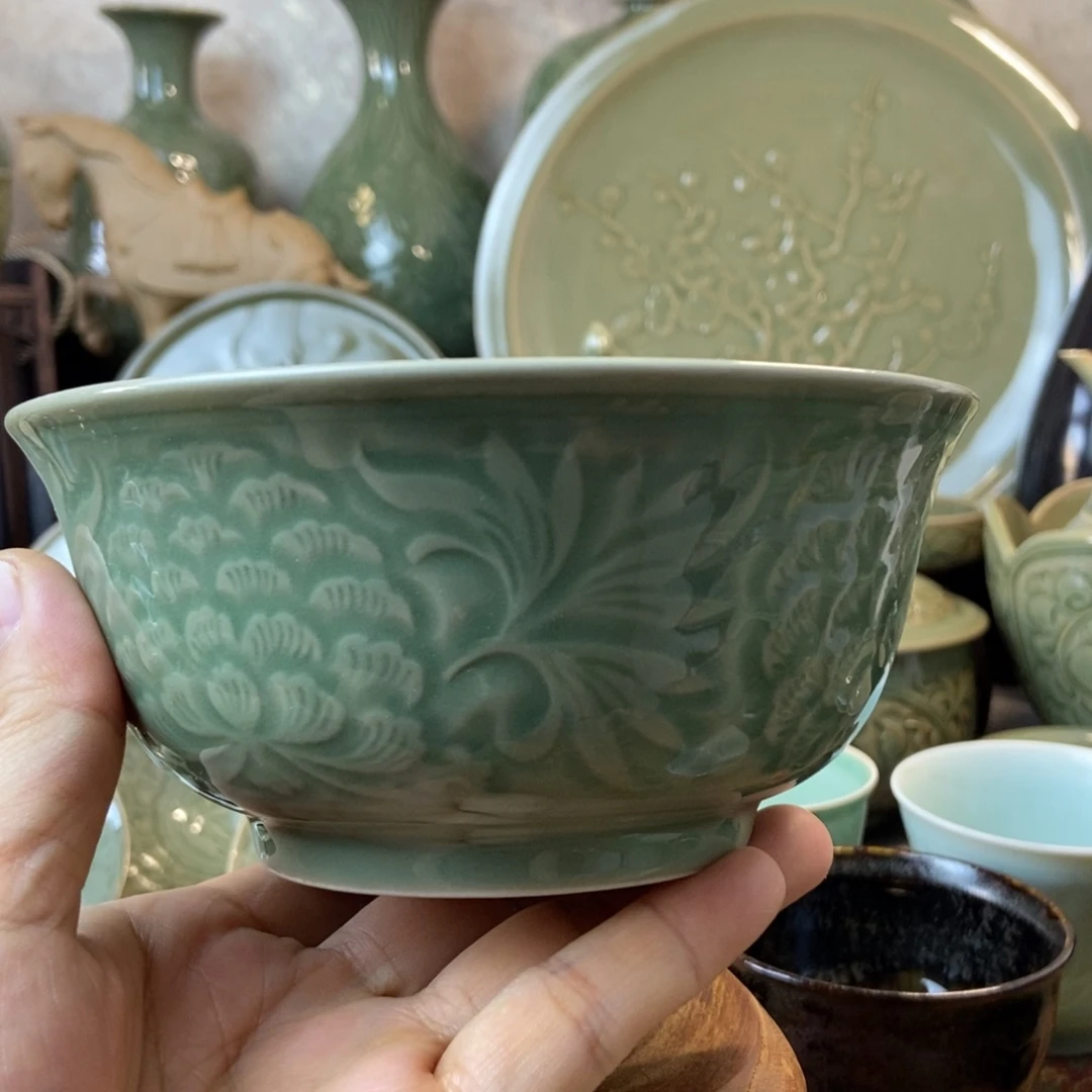 洅****↗耀州窑福利款微瑕中号碗