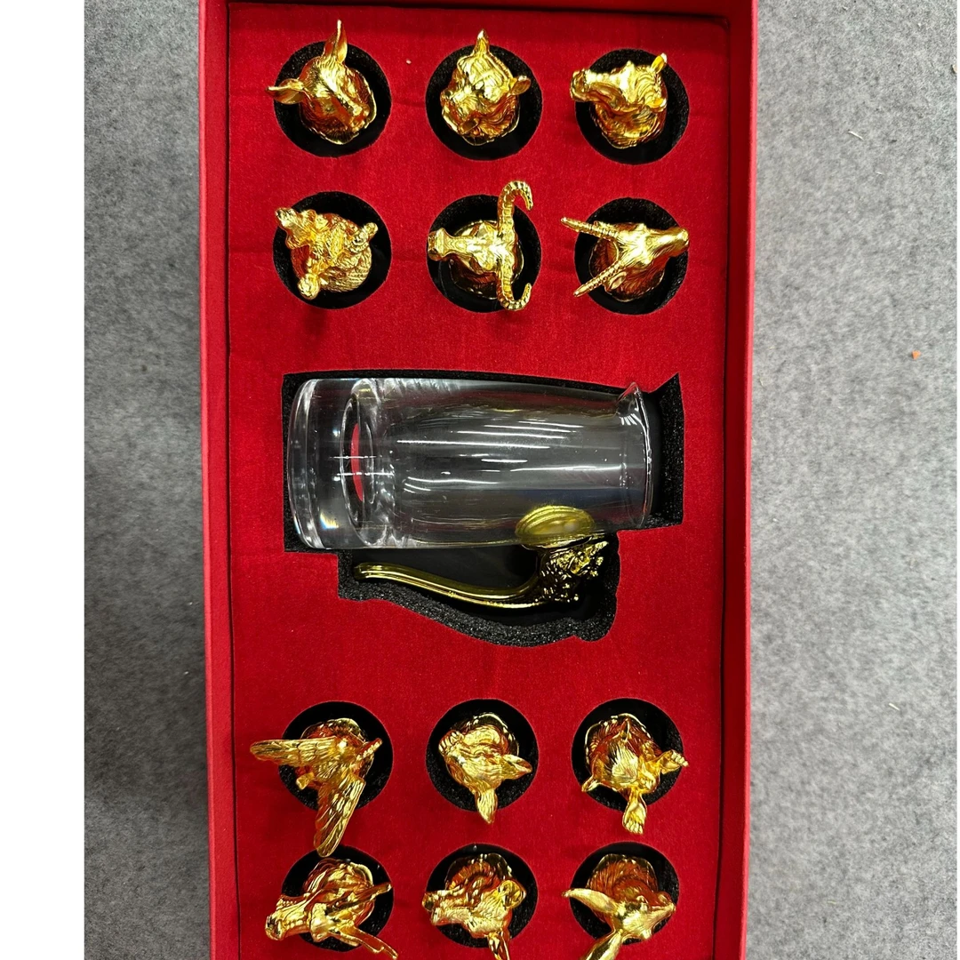 【主播补贴】十二生肖酒具随机颜色
