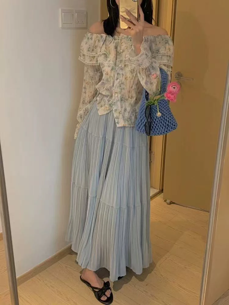 【竹三店】春夏款碎花小衫【繁花】