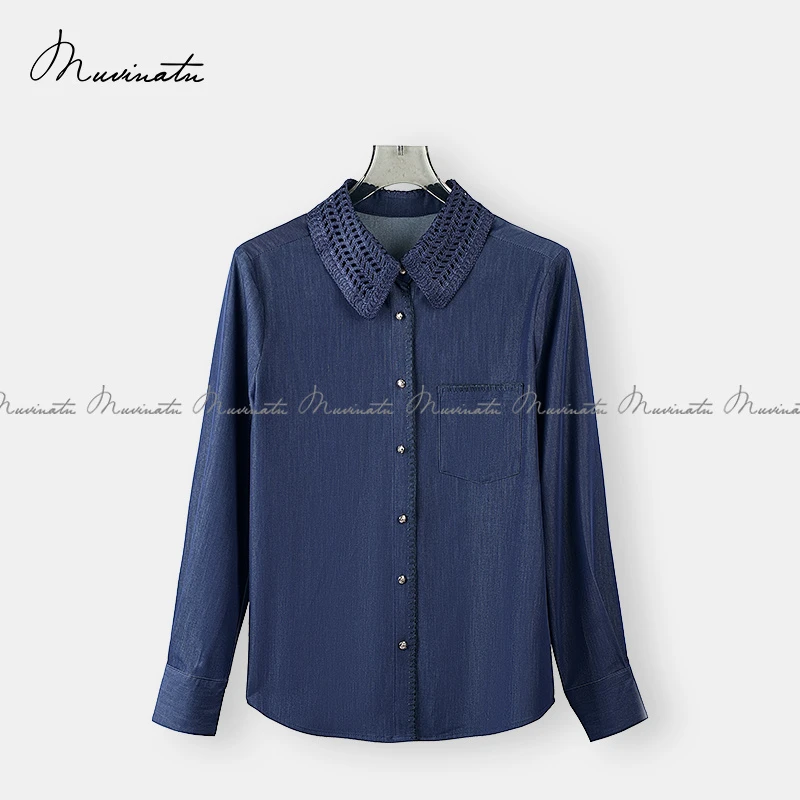 春款上新 蕾丝钩花衬衫CS105916