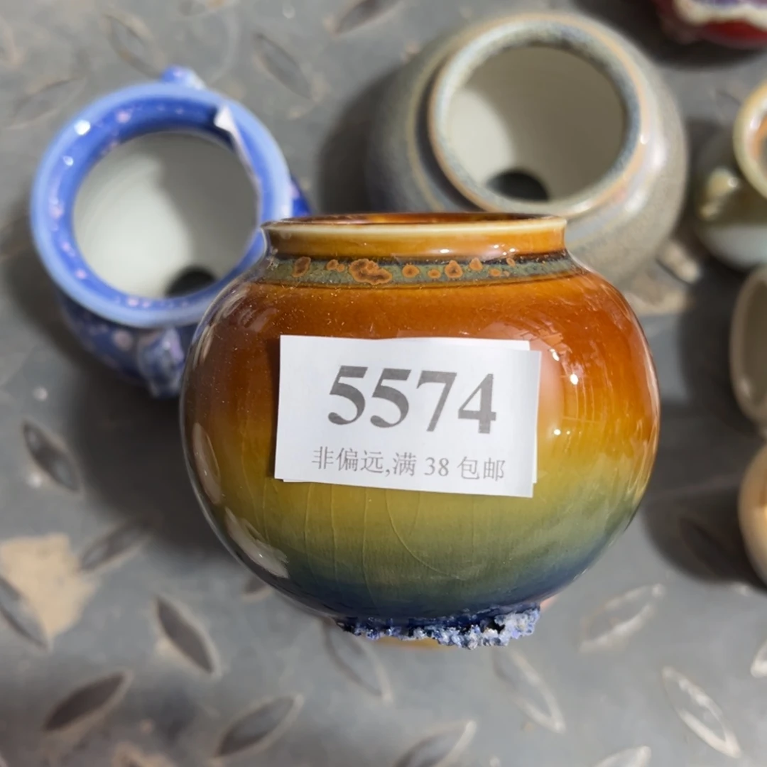 叮****当口4 景德镇手工花盆