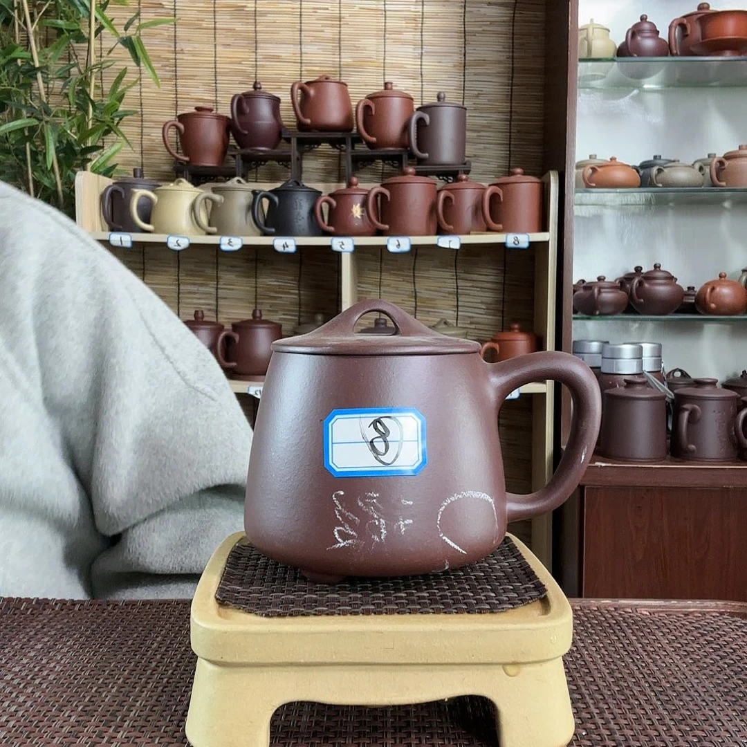 紫砂茶杯用****8中槽清精品石瓢办公杯微瑕微瑕没礼盒88