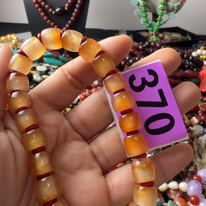 玛瑙/玉髓未镶嵌颈饰