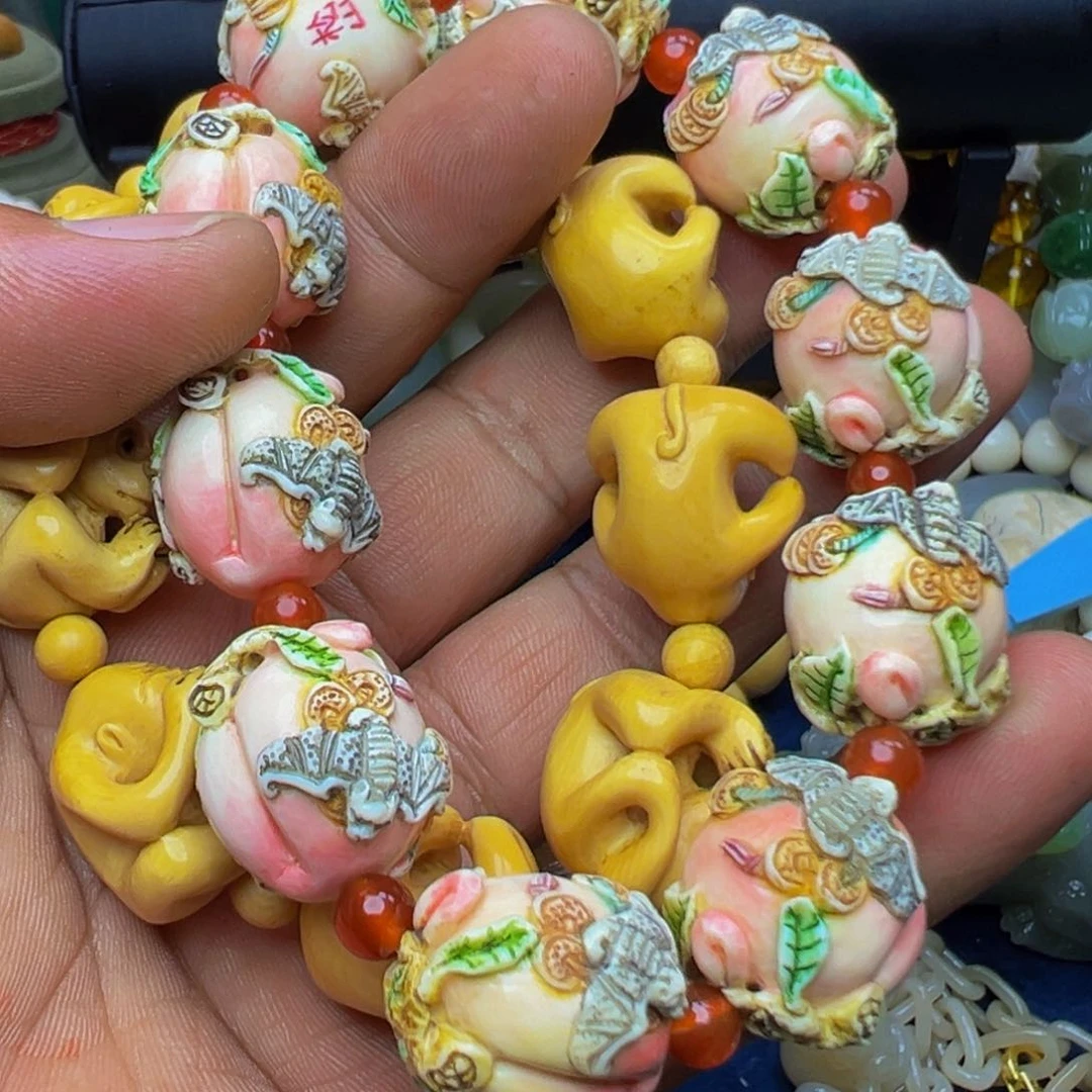 鹿骨手串/手链海***咸