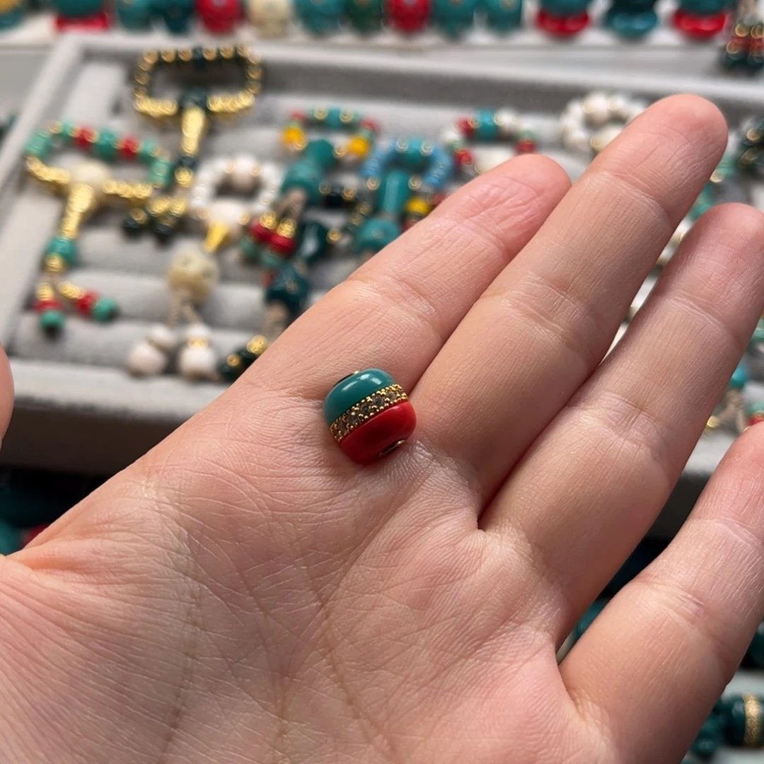 人***海琉璃颈饰琉璃配饰10