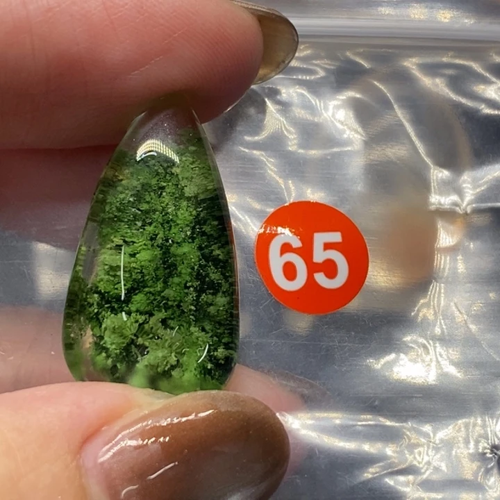 光***月水晶未镶嵌珠宝半成品