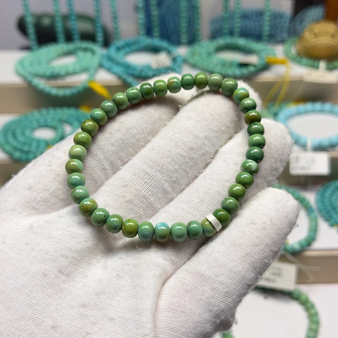 绿松石未镶嵌手链