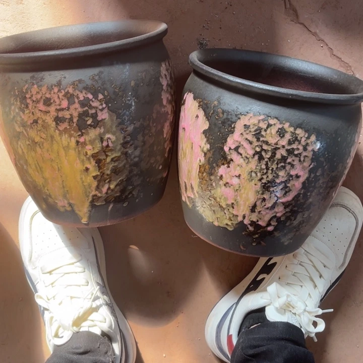 花盆紫砂口径20高度20两只正品