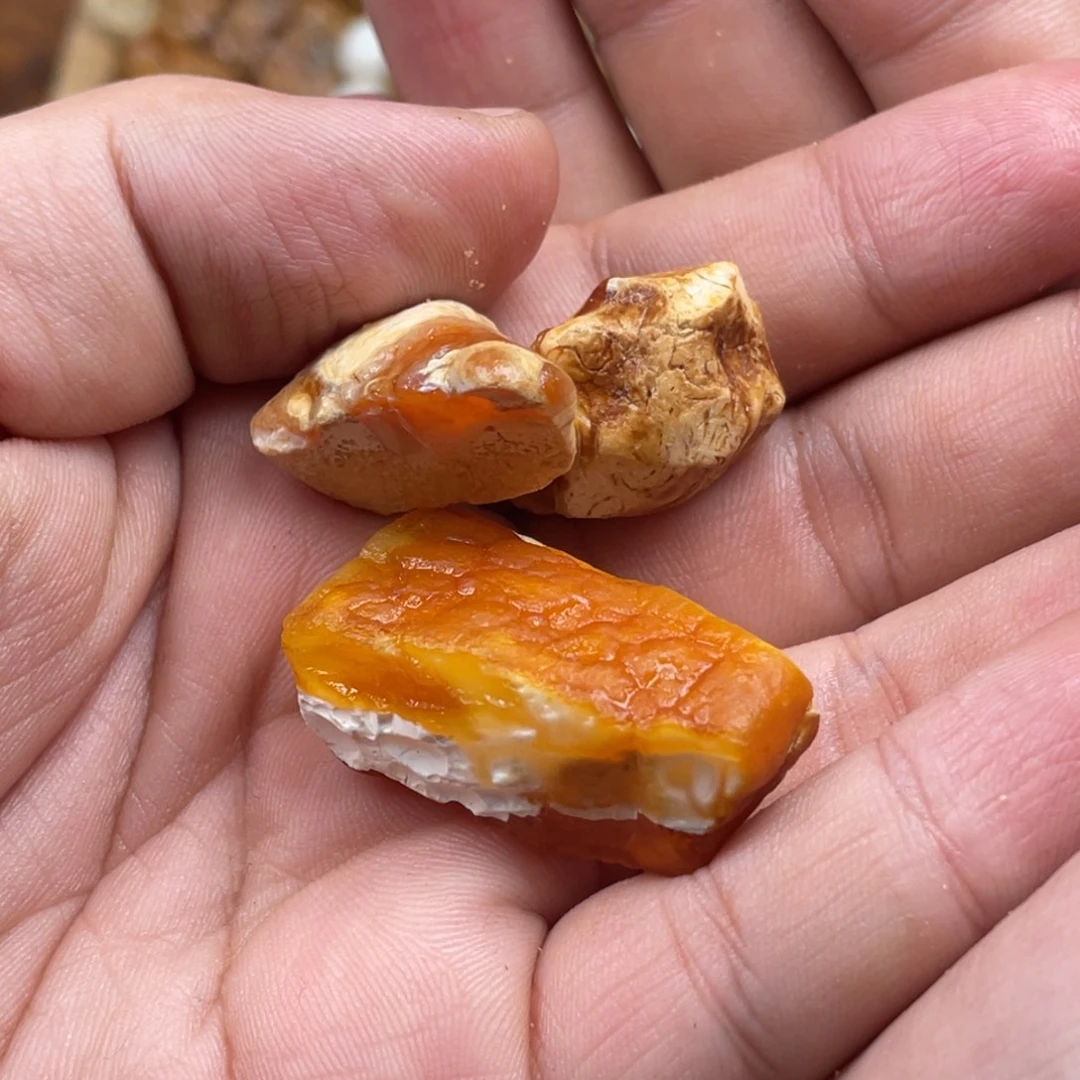 知***乐定制琥珀蜜蜡原石