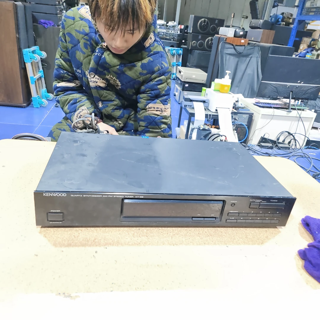 8新 KENWOOD/建伍 二手建伍59收音头，通电，不带线材，不退不换