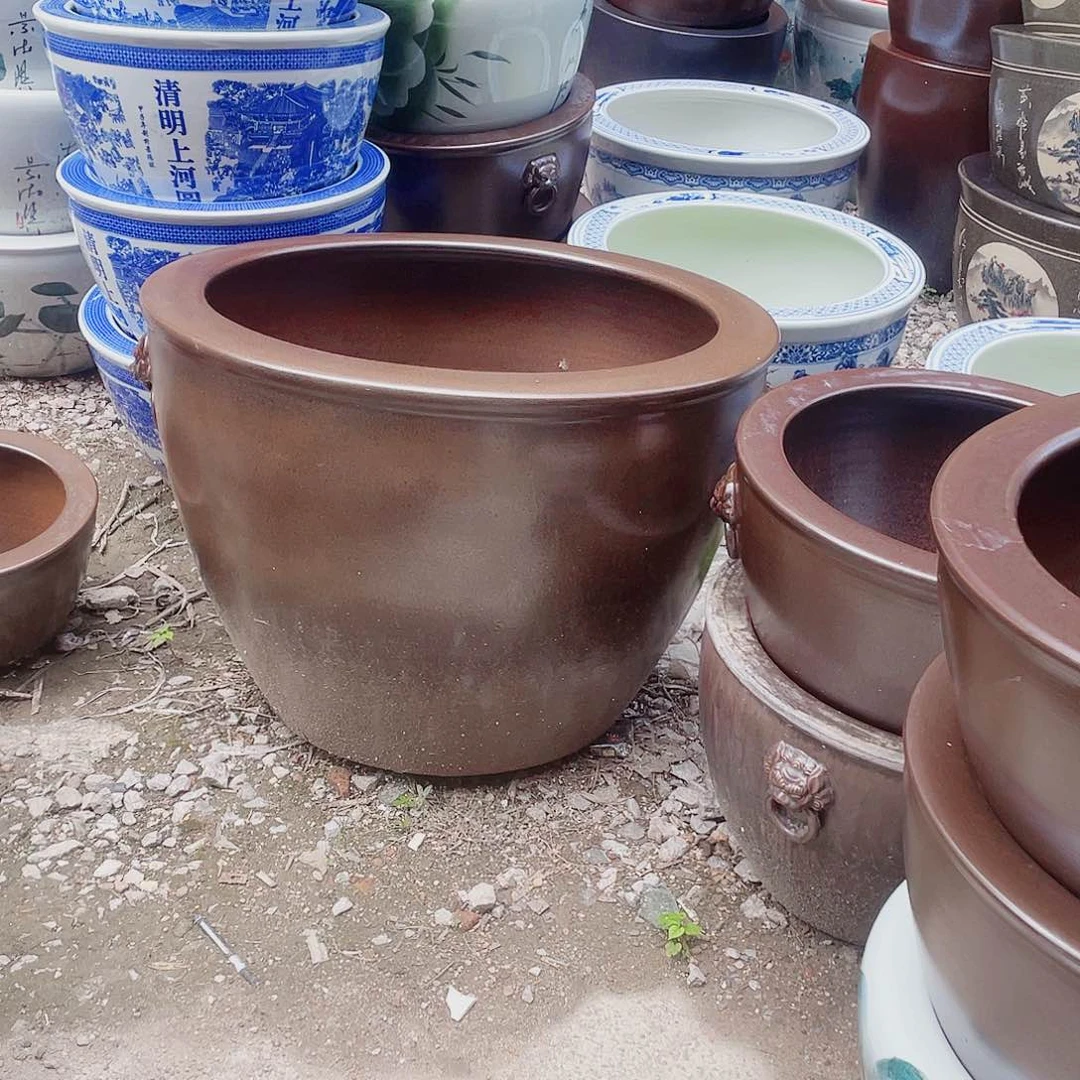 缸瓷器瓷器古铜73x53