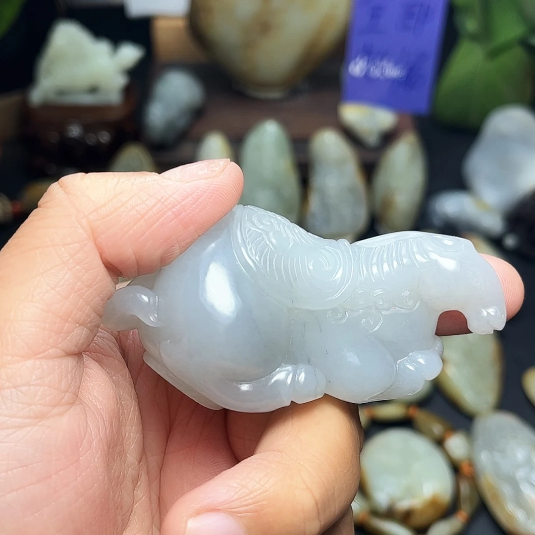 浪***枫颈饰未镶嵌和田玉