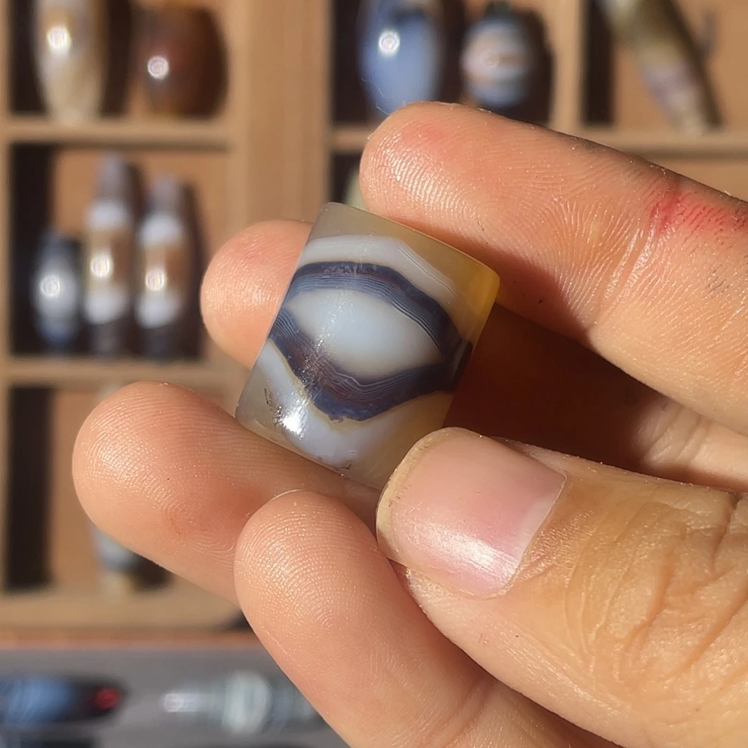 玛瑙/玉髓合金颈饰