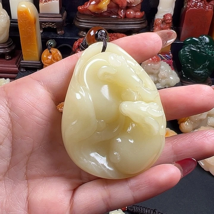 寿山石山**7老性芙蓉石