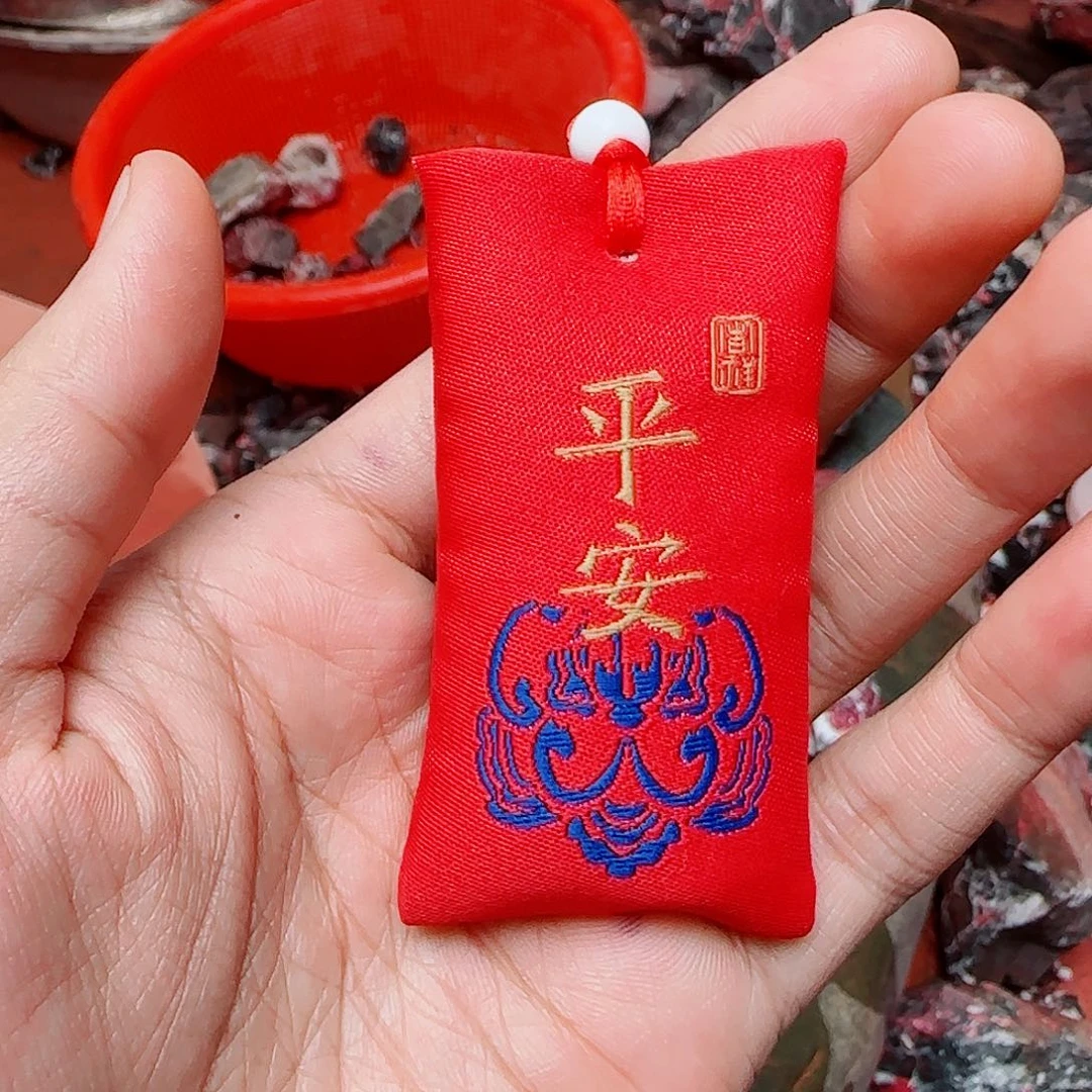 天然辰砂晶体细砂10克装