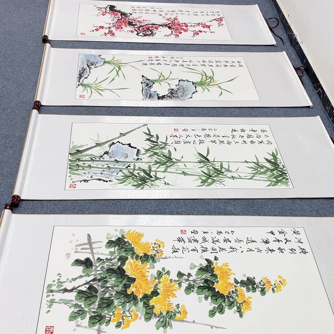 国画手绘画绘画作品