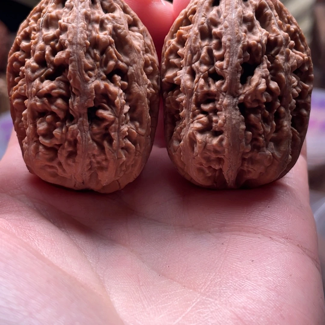 文玩核桃把件楸刀鱼49