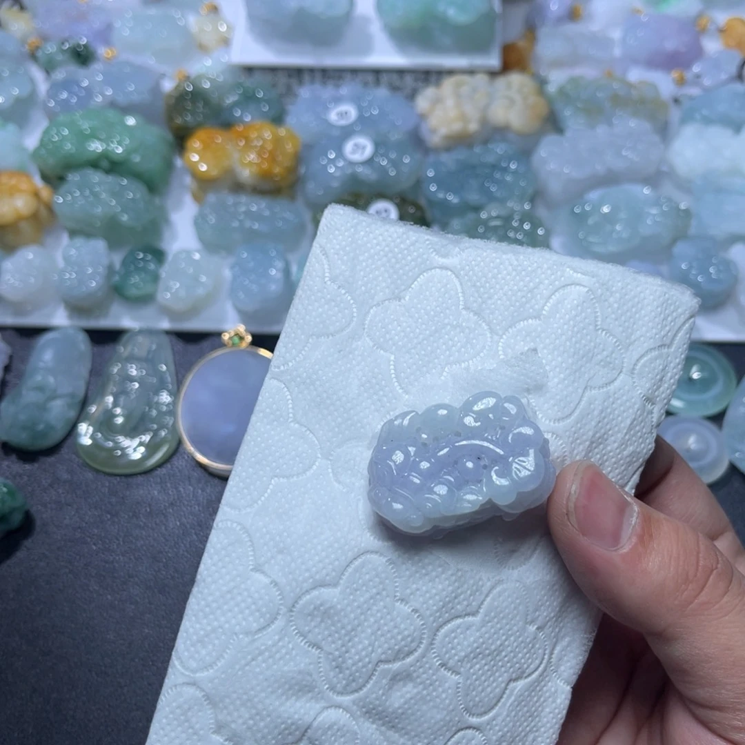 定制翡翠未镶嵌天然