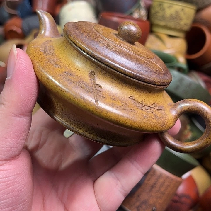 紫砂茶杯全手工紫砂主人杯