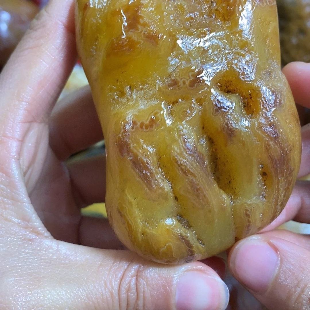 玛瑙/玉髓未镶嵌手把件