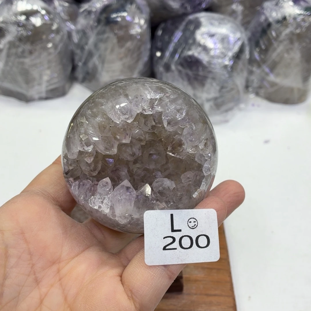 摆件水晶未镶嵌天然紫水晶