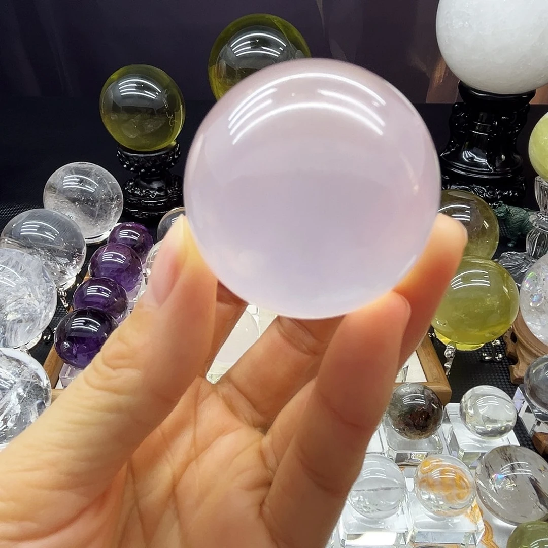 未镶嵌水晶珠宝半成品4.4公分