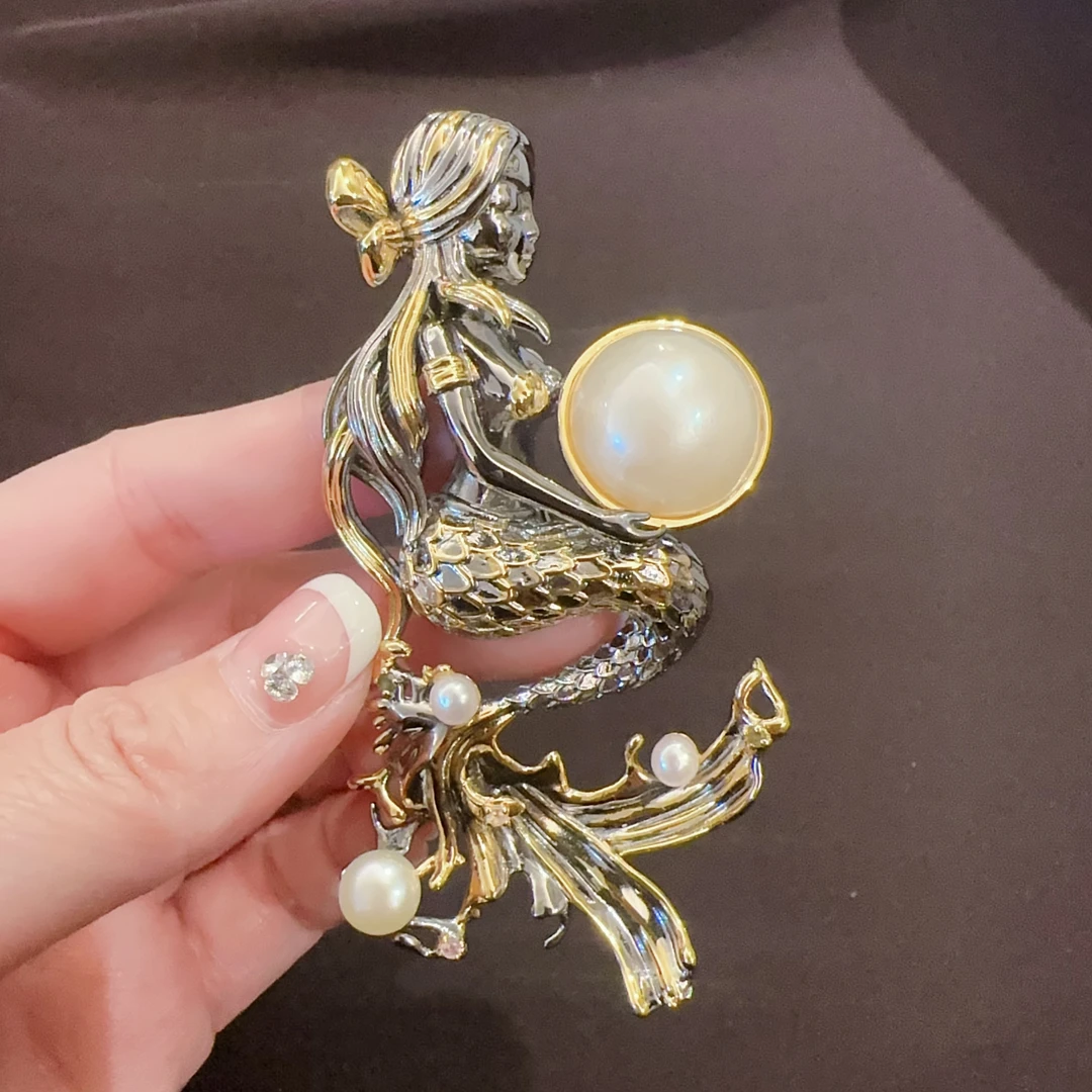 意大利工艺925银吊坠胸针[207f-022]