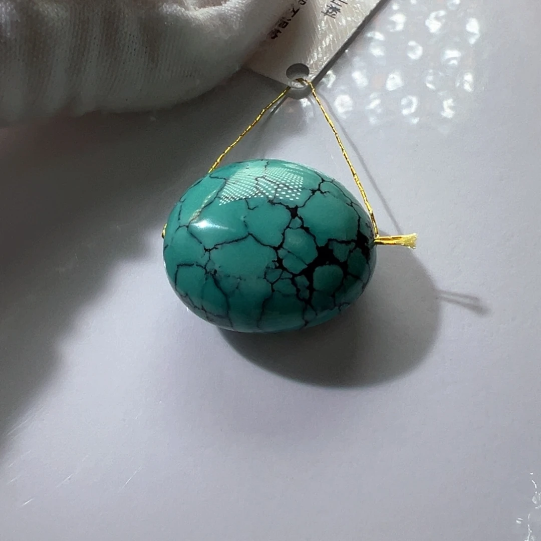 绿松石未镶嵌挂件