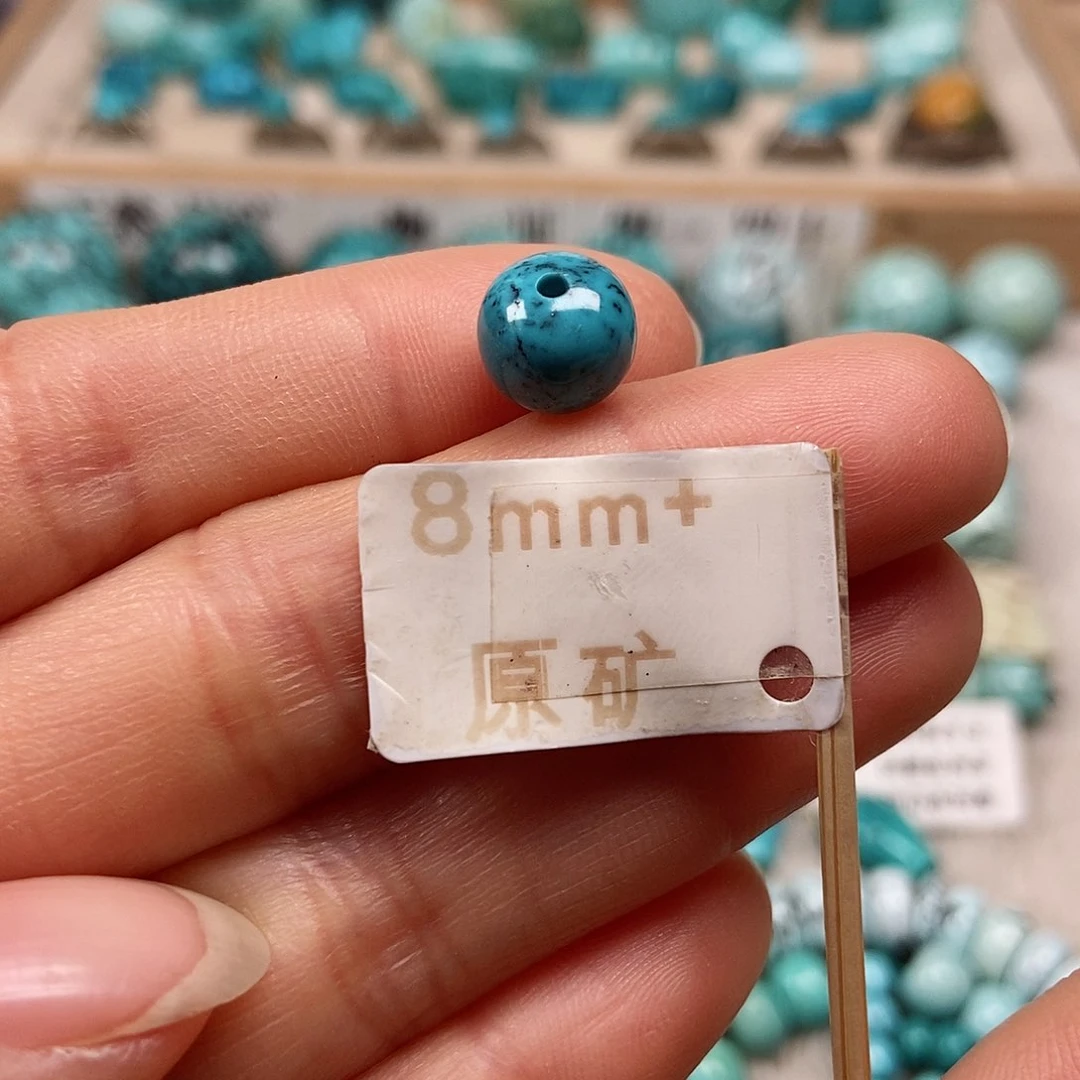 未镶嵌绿松石珠宝半成品