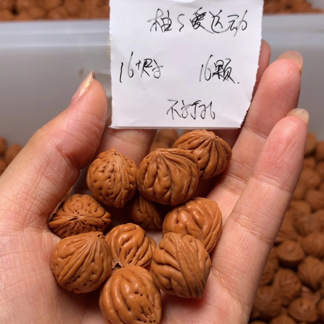野生桃核金鱼眼16+