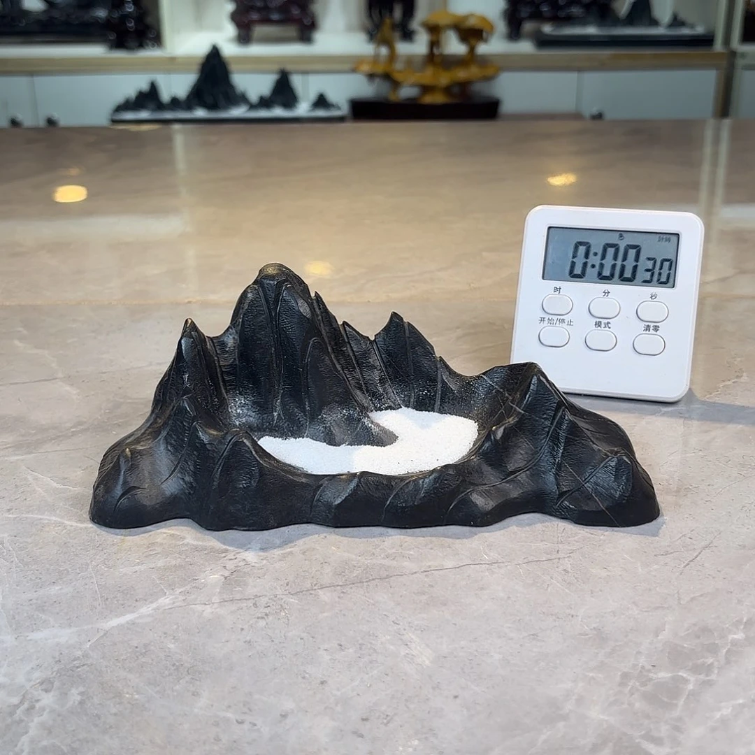 王***9摆件灵璧石手工雕刻奇石摆件