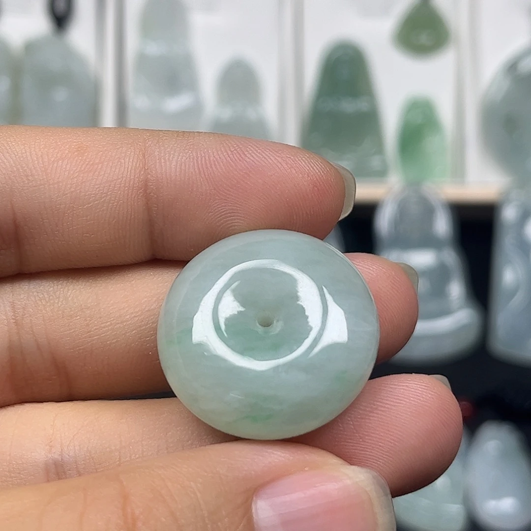 颈饰未镶嵌翡翠缅甸天然翡翠