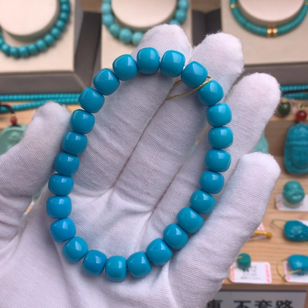 未镶嵌绿松石珠宝奇石8.5