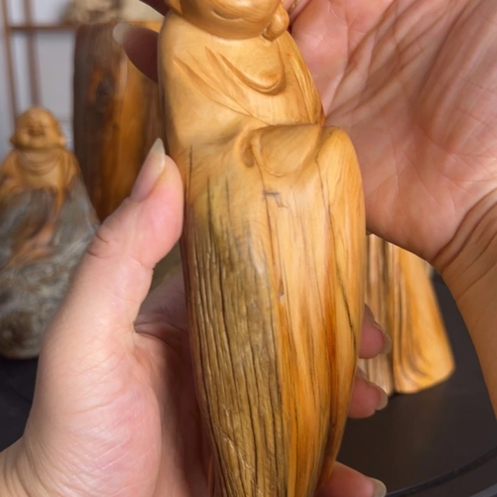 柏木（崖柏）小摆件弥勒