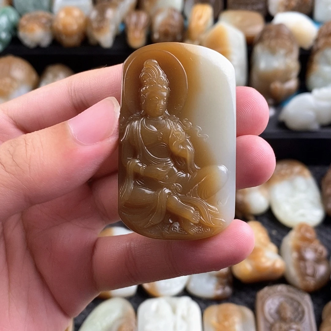 未镶嵌和田玉挂件