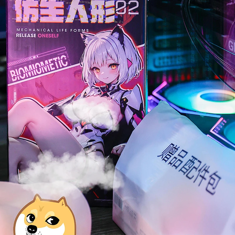 解压玩具整蛊捏捏乐辉夜姬软体摆件杯子国风潮玩收藏玩具