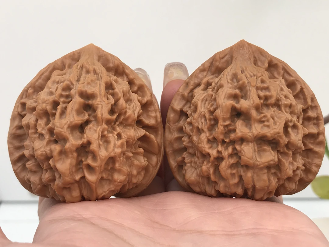 【新年开场大福利】48mm王勇官帽/麒麟纹文玩核桃