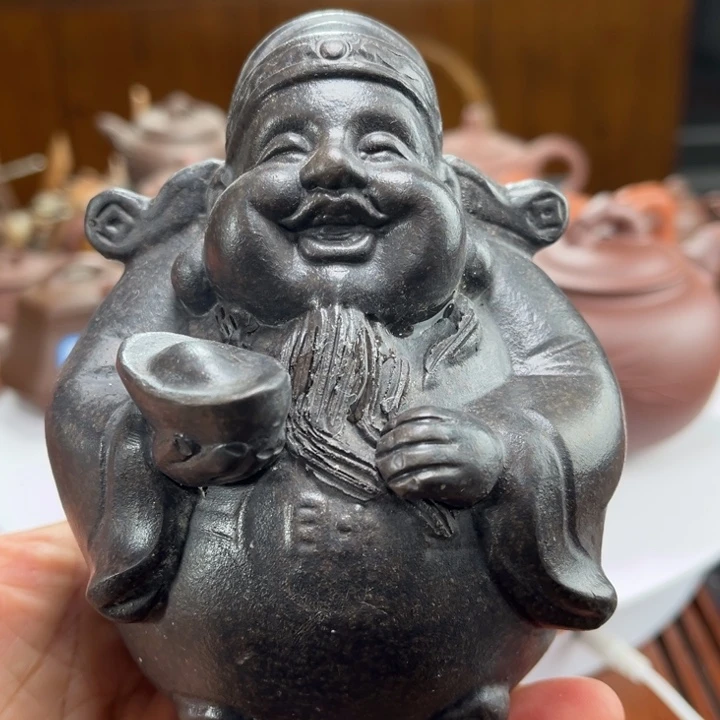 紫砂茶壶紫砂花茶